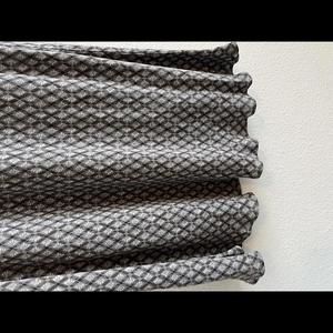 Vintage Y2K Gray Long‎ Silk Skirt